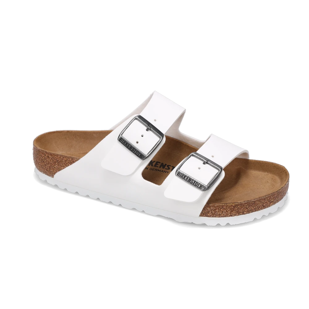Shop Women's Arizona White Birko-Flor | Women's Comfort Sandals by