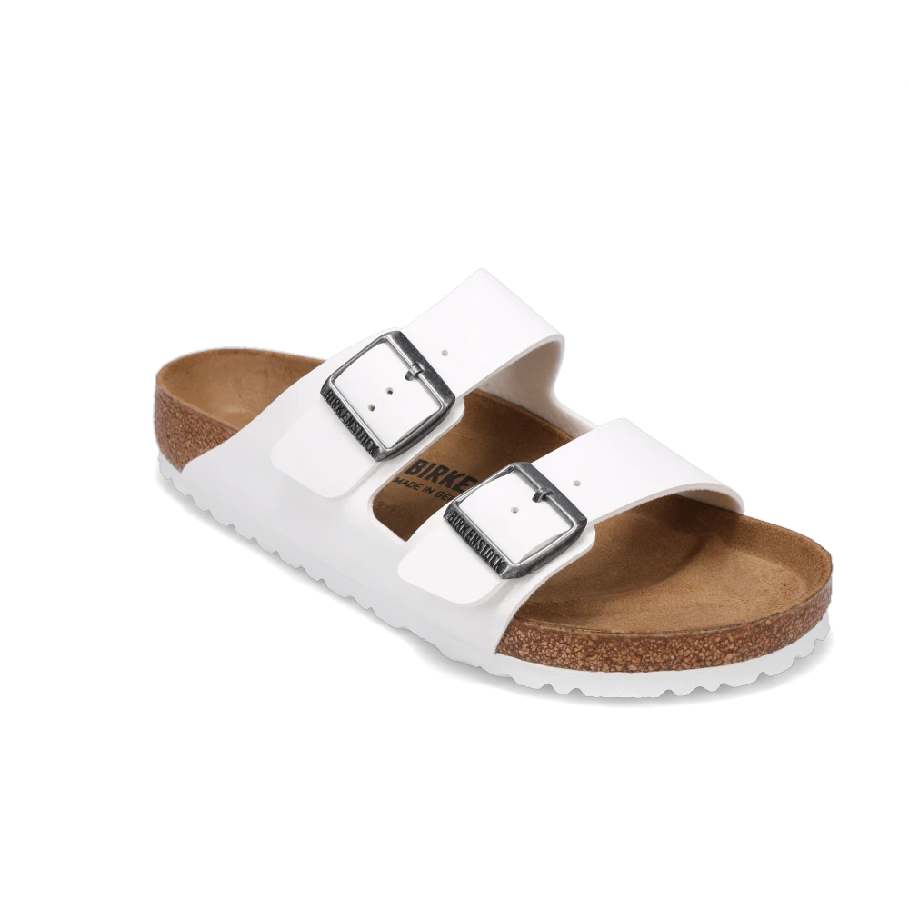 BIRKENSTOCK ホワイト メリージェーン シューズ 36 Shop Women's Arizona White Birko-Flor | Women's Comfort Sandals by