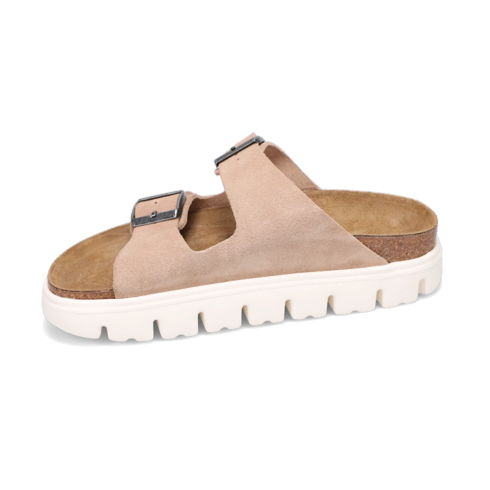 Women's Arizona Chunky Narrow Warm Sand Suede – Tradehome Shoes