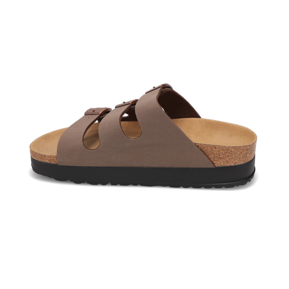 Shop Women's Florida III Platform Vegan Narrow Mocha Birkibuc