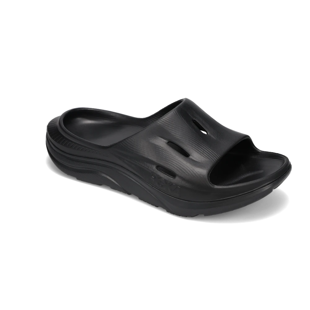 Women's Ora Recovery Slide 3 Black/Black – Tradehome Shoes