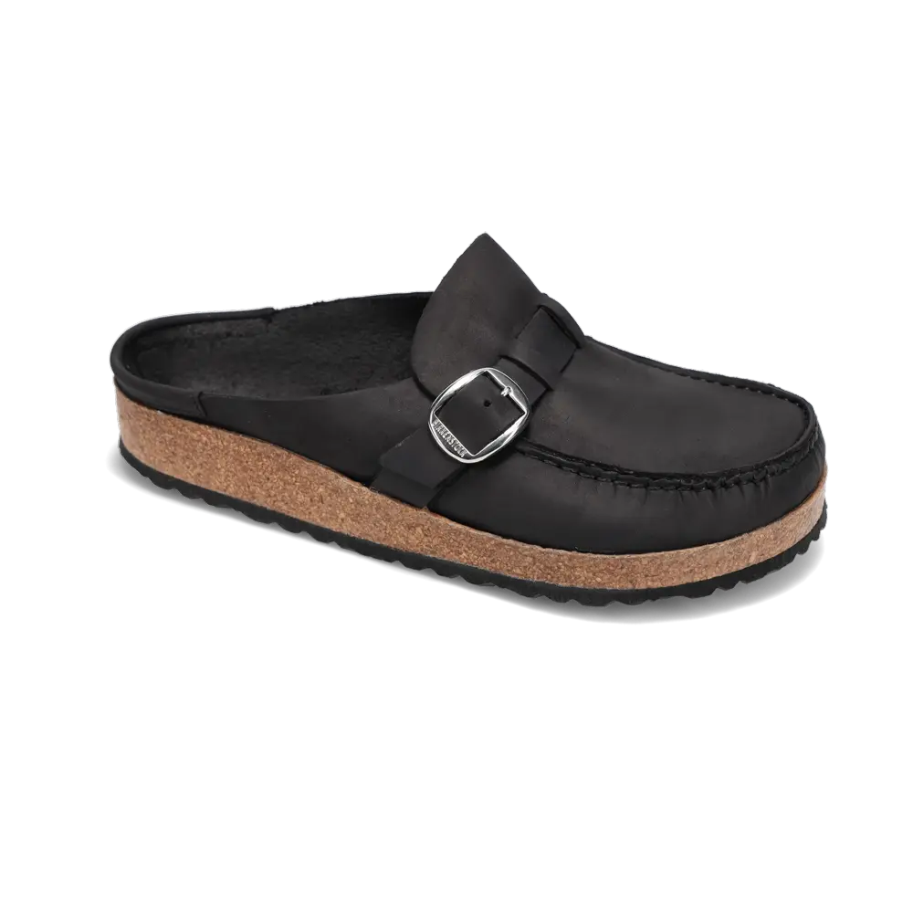 Women's Buckley Black Oiled Leather – Tradehome Shoes