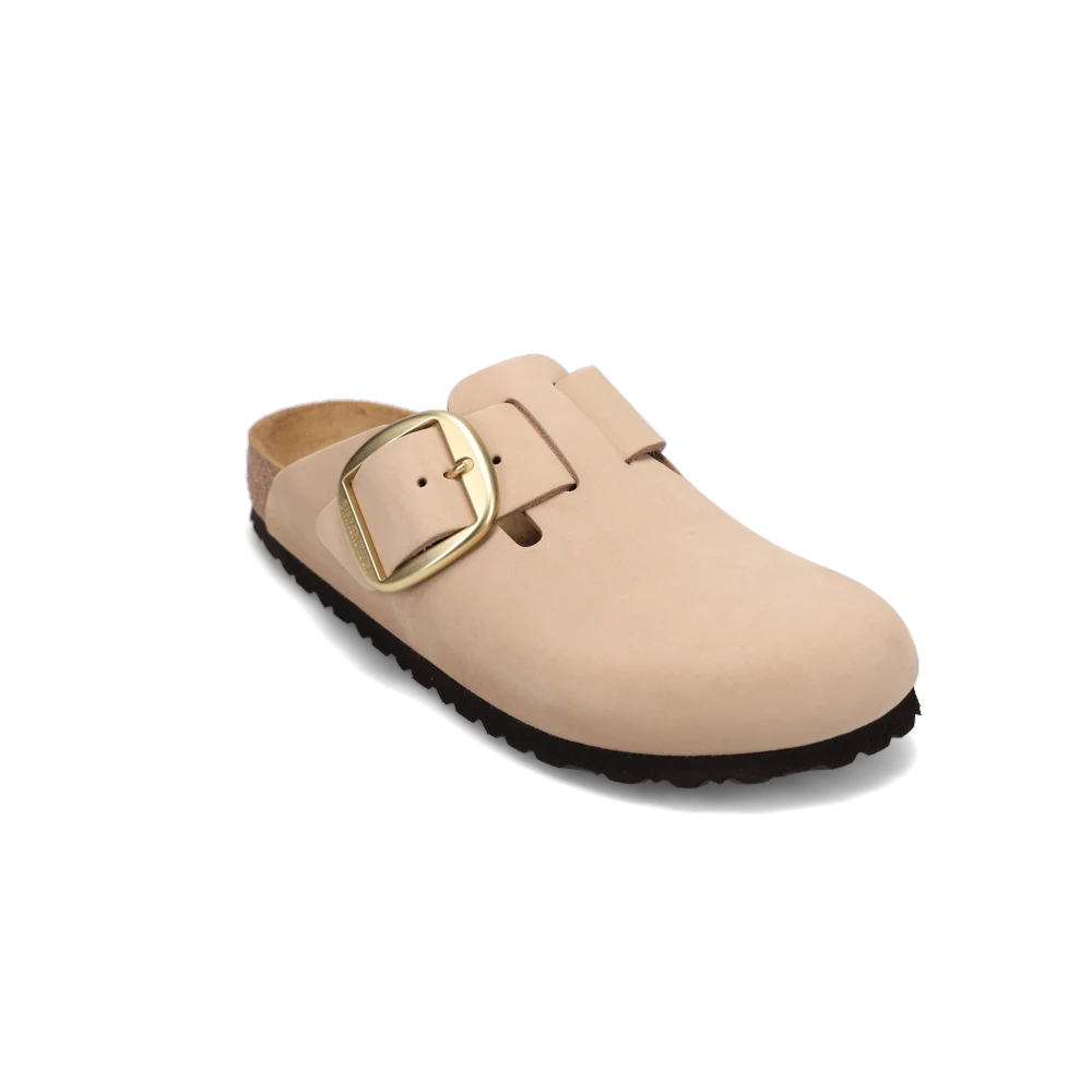 Shop Women's Boston Big Buckle Narrow Sandcastle Nubuck | Women's