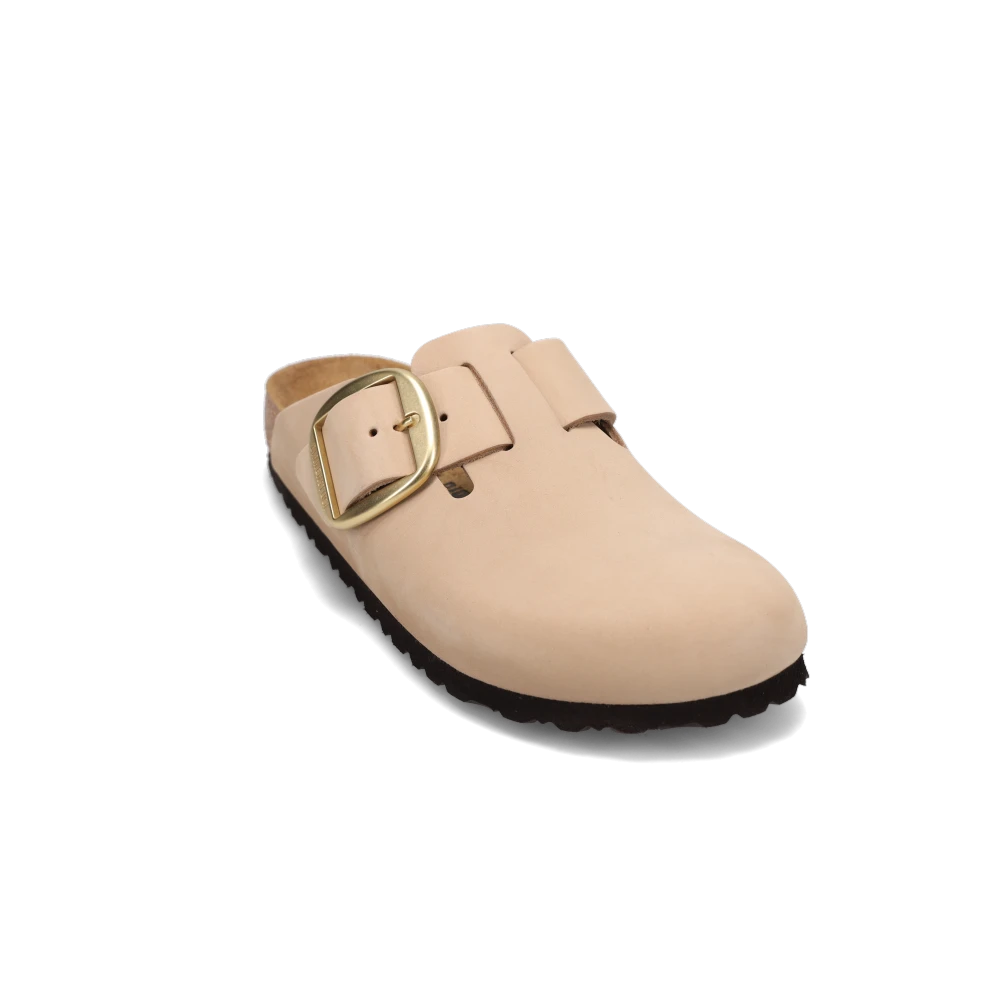 Shop Women's Boston Big Buckle Narrow Sandcastle Nubuck | Women's