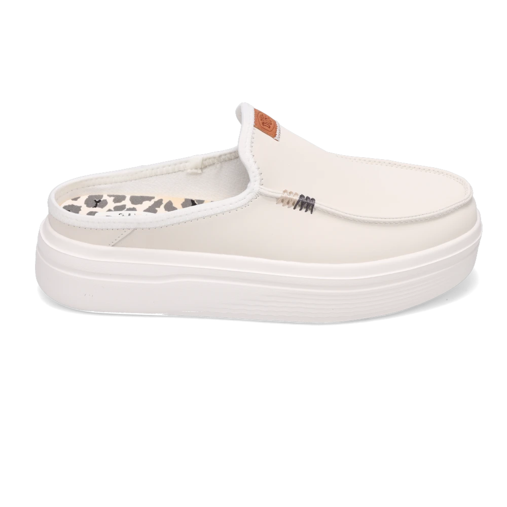 Shop Women's Austin Lift Leather White | Women's Slip Ons Shoes by
