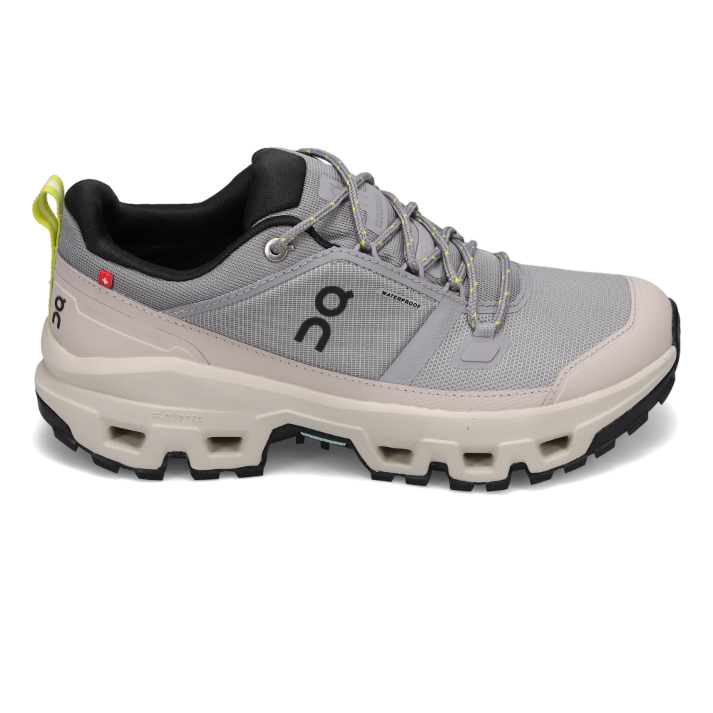 国内配送 On W Cloudrock Low Waterproof ALLOY/ICE On Cloudrock Low Waterproof Women's Alloy/Ice – Holabird Sports