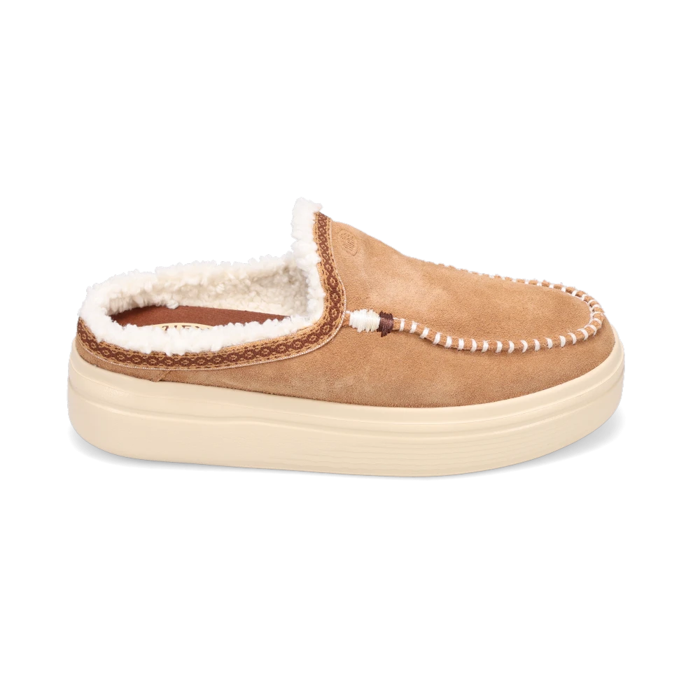 Shop Women's Austin Lift Cozy Stitch Tan | Women's Slippers by