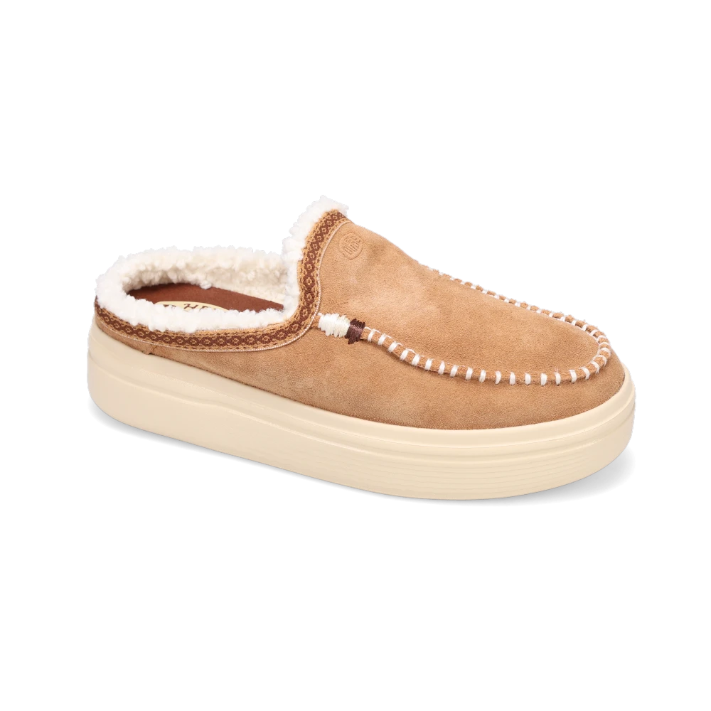 Shop Women's Austin Lift Cozy Stitch Tan | Women's Slippers by
