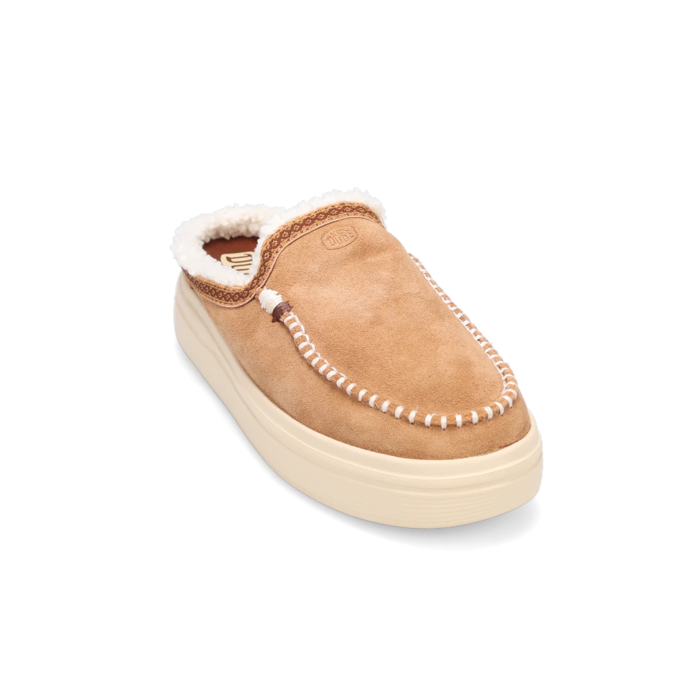 Shop Women's Austin Lift Cozy Stitch Tan | Women's Slippers by