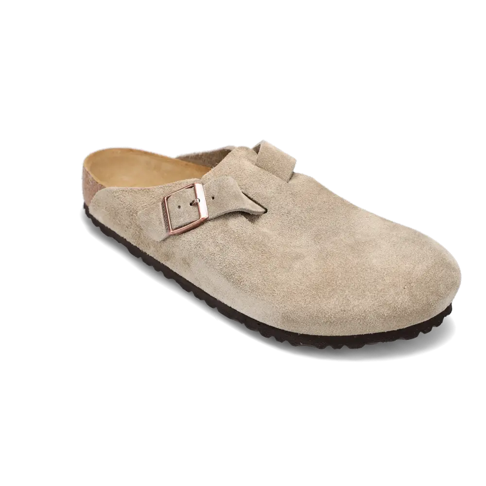 Men's Boston Soft Footbed Taupe Suede – Tradehome Shoes Men's Boston Soft Footbed Taupe Suede – Tradehome Shoes