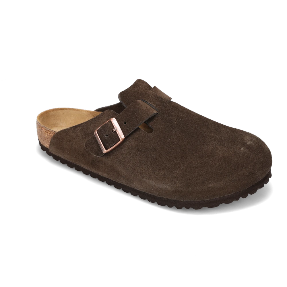 Men's Boston Soft Footbed Mocha Suede – Tradehome Shoes