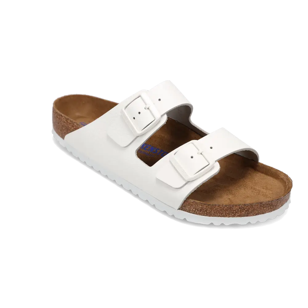 Men's Arizona Soft Footbed White Leather – Tradehome Shoes