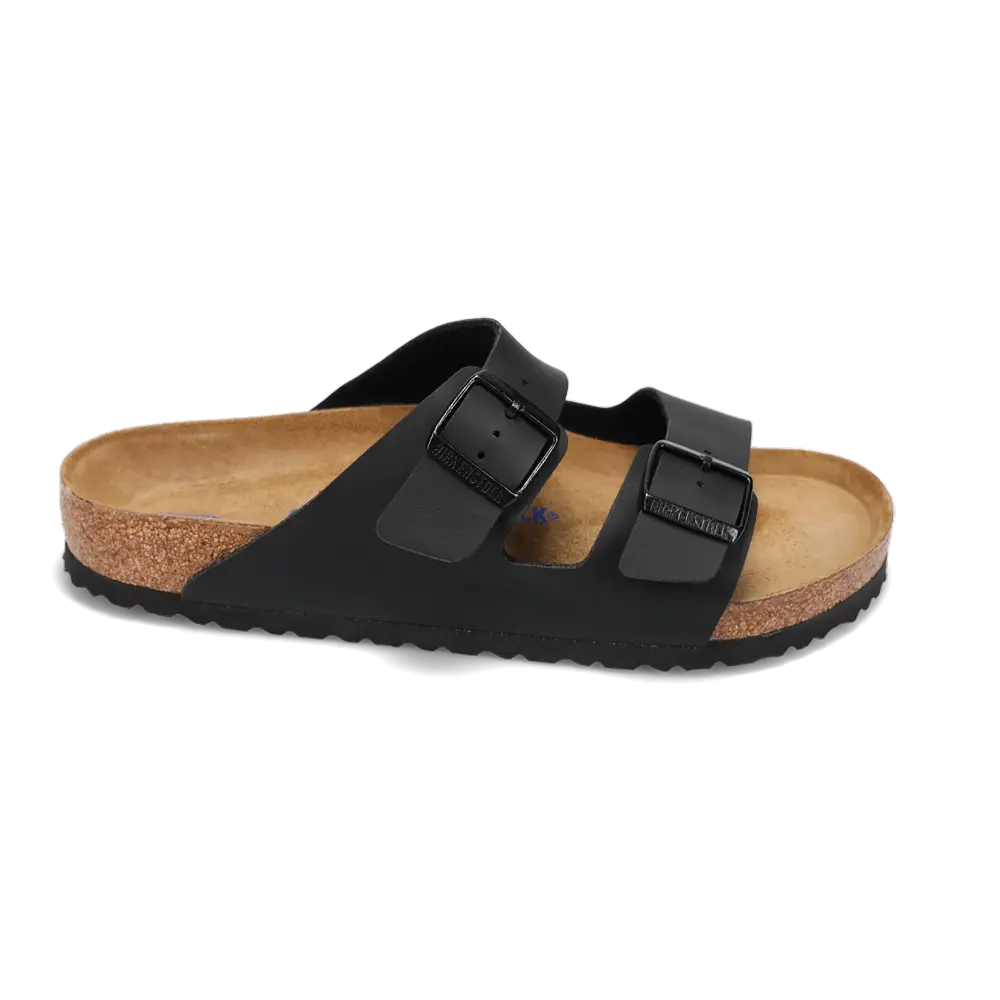 Men's Arizona Soft Footbed Black Birko-Flor – Tradehome Shoes
