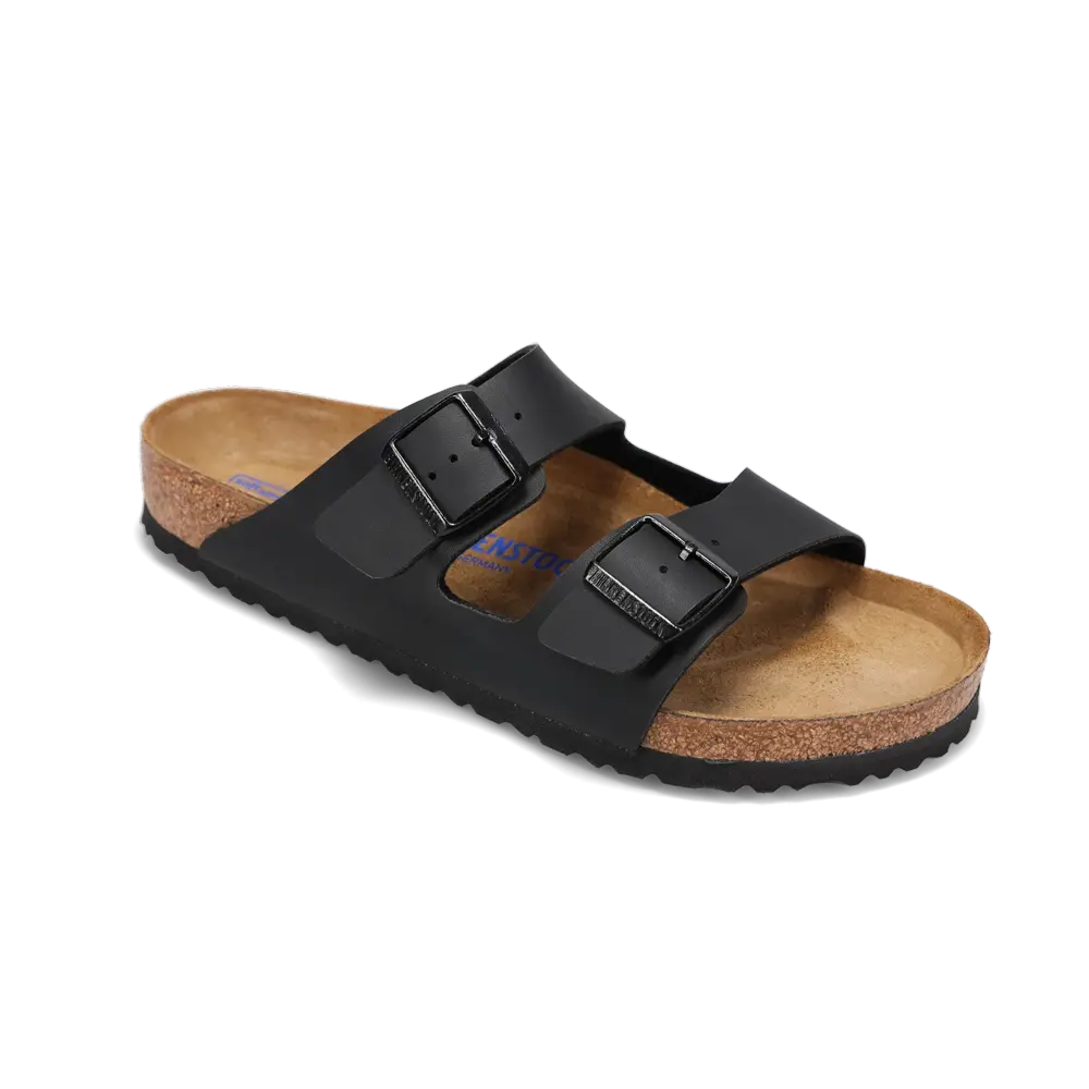 Shop Men's Arizona Soft Footbed Black Birko-Flor | Men's Sandals