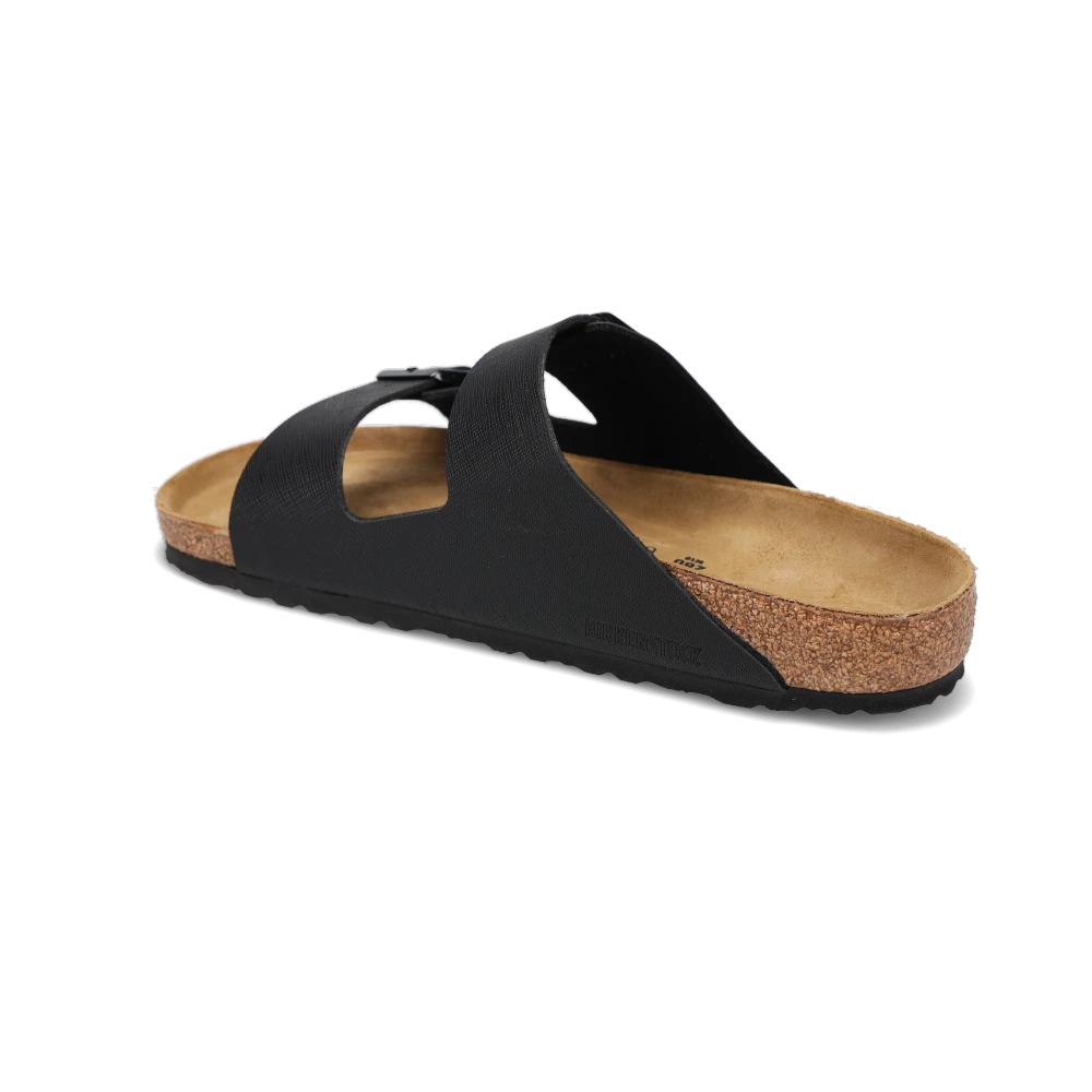 Shop Men's Arizona Saffiano Black Birko-Flor | Men's Sandals by