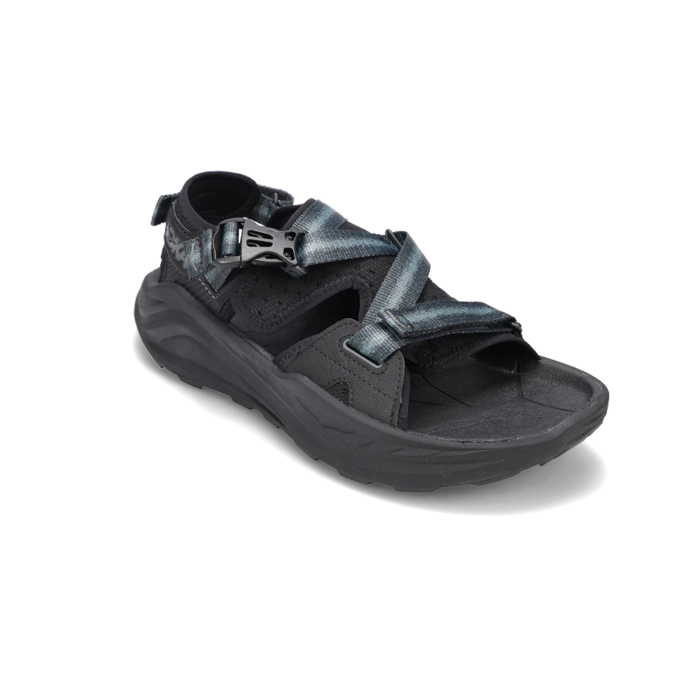 Shop Men's Infini Hike TC Black/Black | Men's Sandals by HOKA