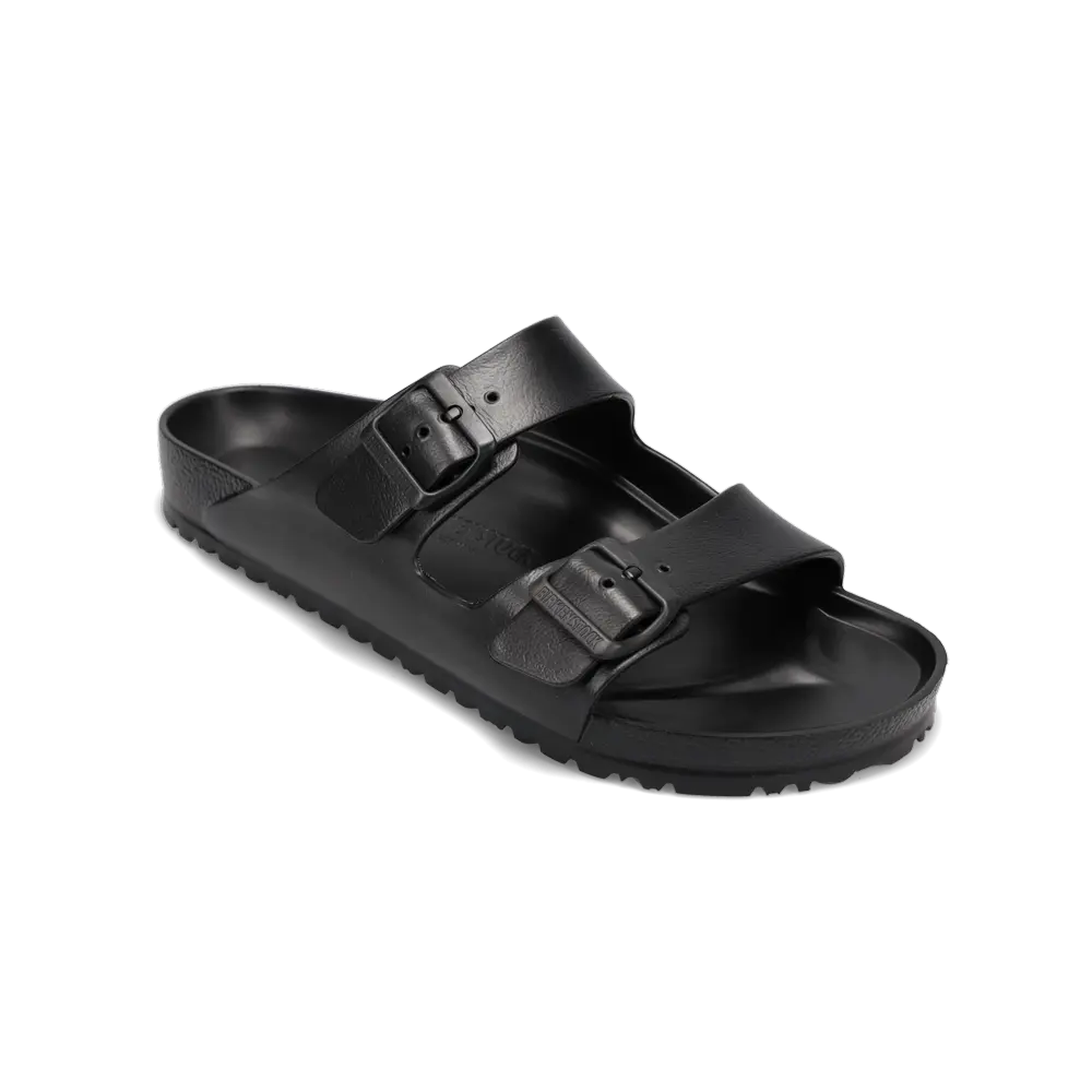 サンダル BIRKENSTOCK Men Sandals 552113 BLACK Black Mens Birkenstock Arizona Big Buckle Sandals In Black