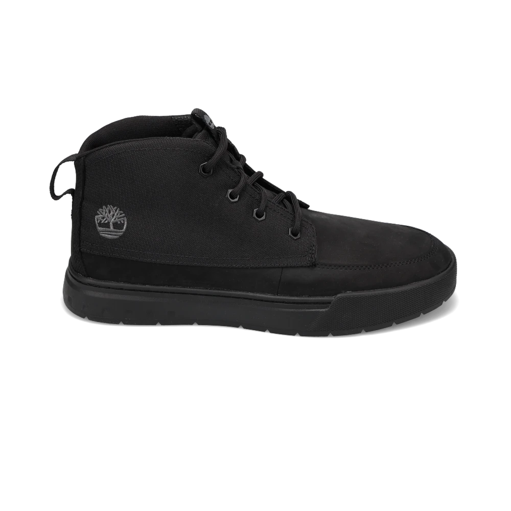 Men's Maple Grove Mid Sneaker Blackout Nubuck – Tradehome Shoes