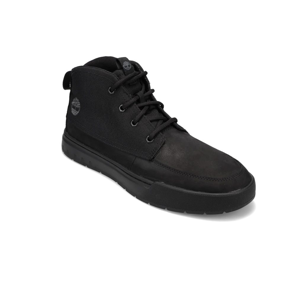 【Timberland】U MAPLE GROVE MID BLACK NUBUCK 国内発送 Men's Maple Grove Mid Sneaker Blackout Nubuck – Tradehome Shoes