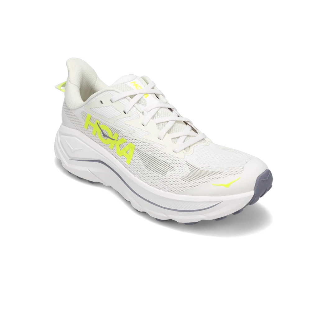 Men's Challenger 8 White/Neon Hoka Citrus – Tradehome Shoes