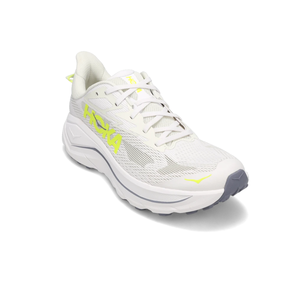 Men's Challenger 8 White/Neon Hoka Citrus – Tradehome Shoes