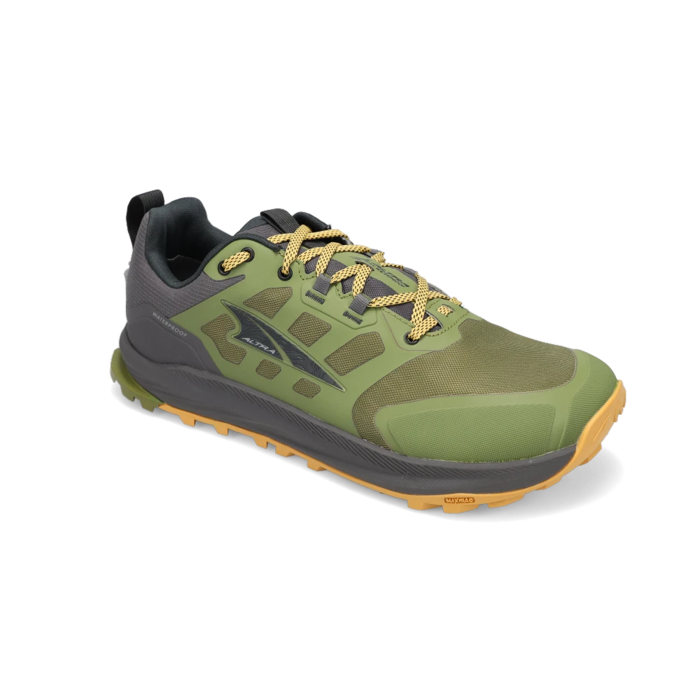 Shop Men's Lone Peak 9 Waterproof Low Dusty Olive | Men's Trail