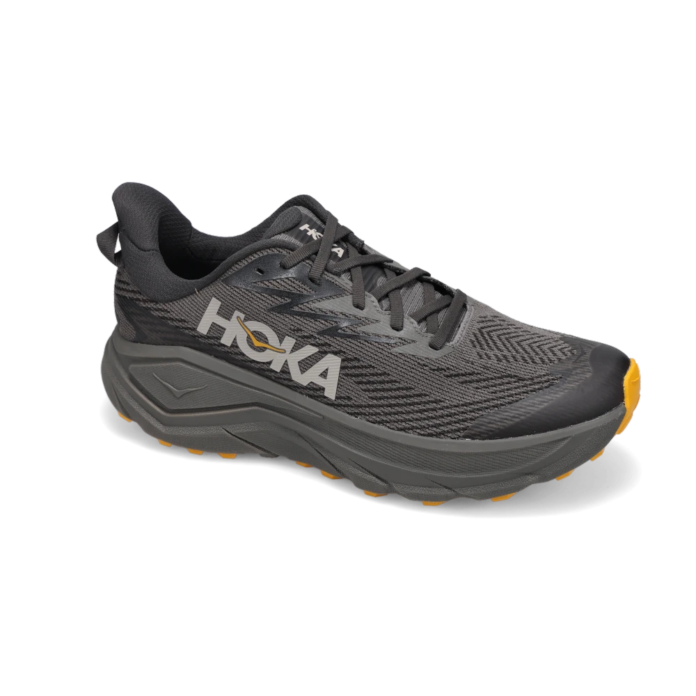 Shop Men's Challenger 8 GORE-TEX Asphalt Grey/Varsity Yellow