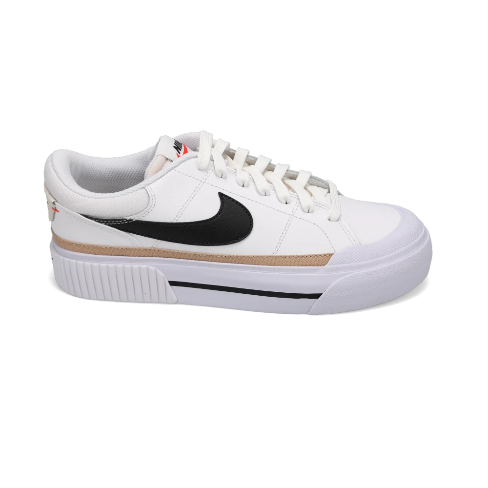 Women's Court Legacy Lift White/Black – Tradehome Shoes