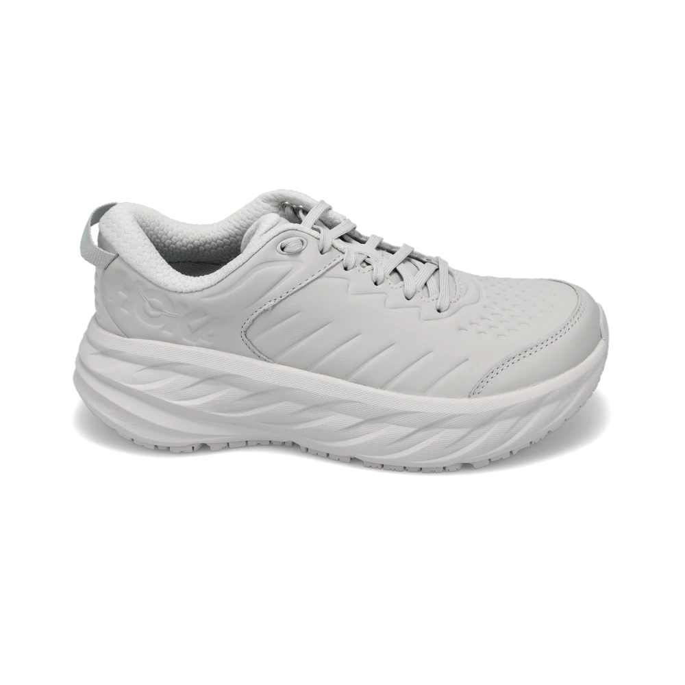 Bom_N7ang　1113 Womens Hoka Bondi SR (Slip Resistant) Wide in Harbor Mist