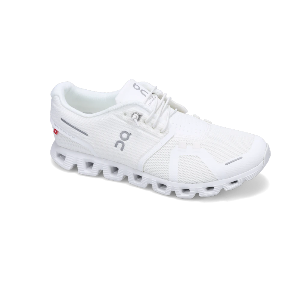 Amazon.com | On Men's Cloud 5 Sneakers, All White, 7.5