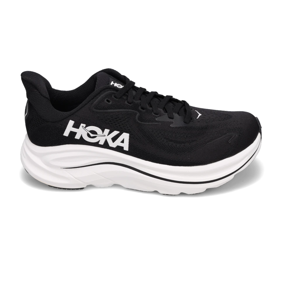 Shop Women's Clifton 10 (WIDE) Black/White | Women's Performance