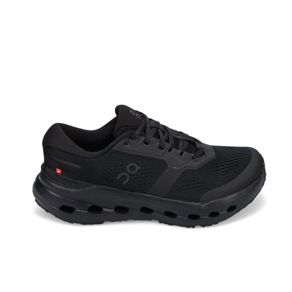 Women's Cloudrunner 3 (WIDE) Black/Black – Tradehome Shoes