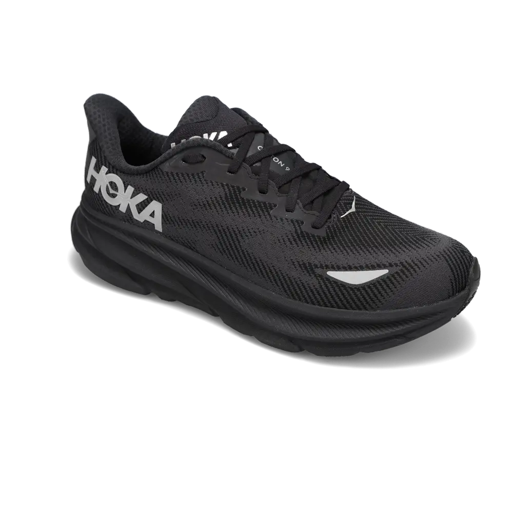Men's Clifton 9 GTX Black/Black – Tradehome Shoes