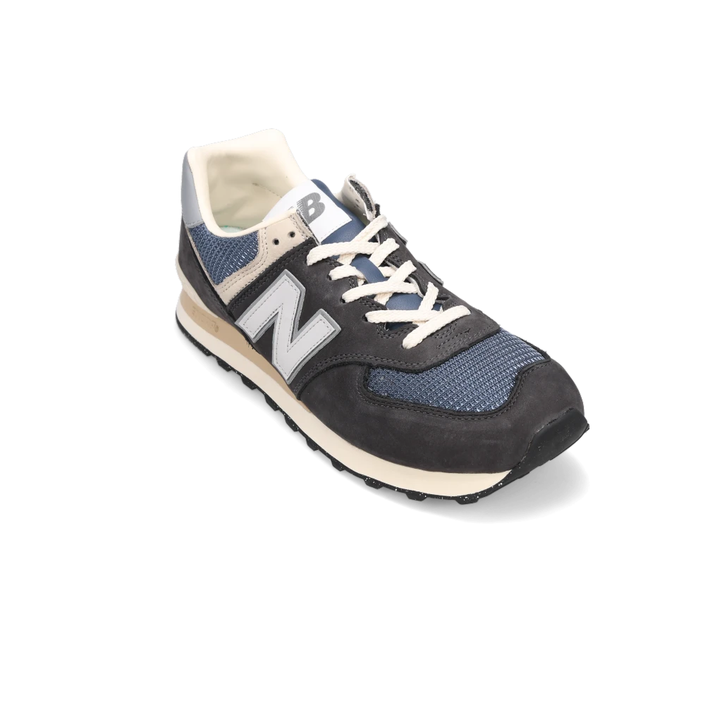 Shop Men's 574 Black Cement/Slate Grey | Men's Sportswear Shoes by