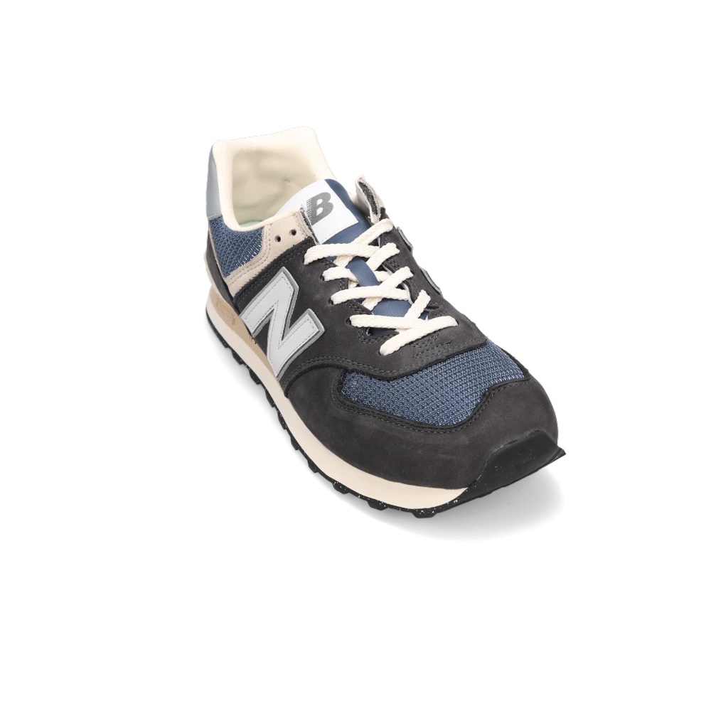 Shop Men's 574 Black Cement/Slate Grey | Men's Sportswear Shoes by